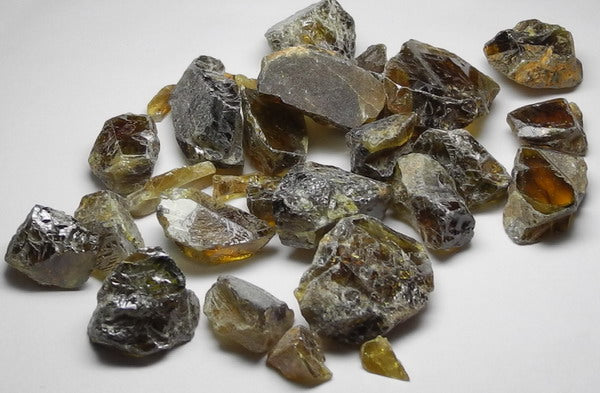 Sphene - 609.5ct - Hand Select Gem Rough - prettyrock.com