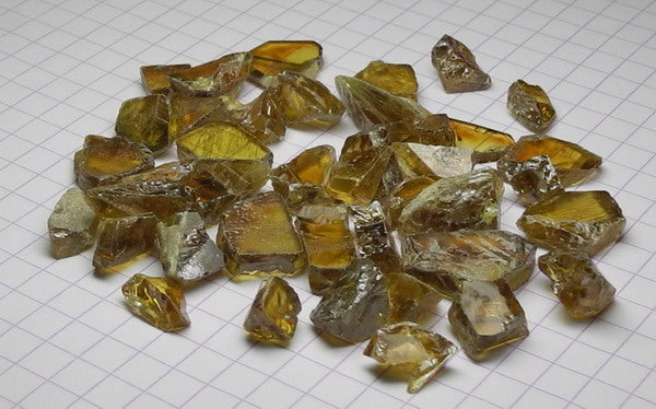 Sphene - 143ct - Hand Select Gem Rough - prettyrock.com