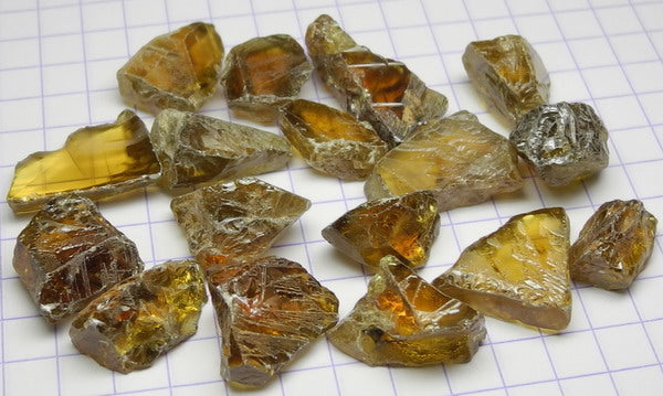 Sphene - 105.55ct - Hand Select Gem Rough - prettyrock.com