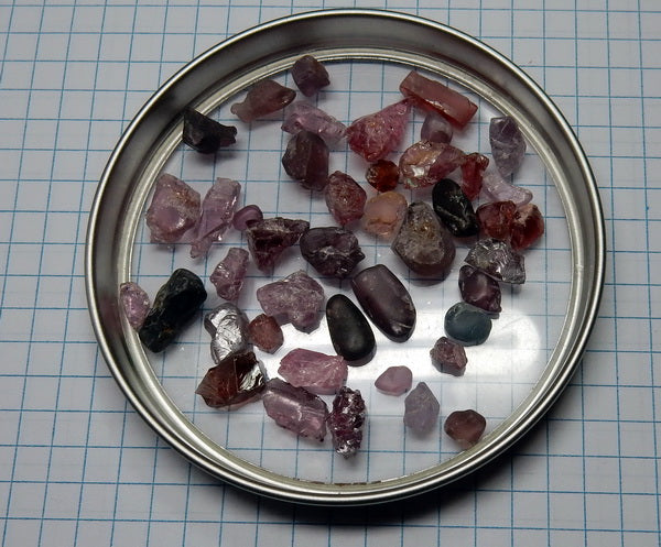 Spinel - 74.29ct - Hand Select Gem Rough - prettyrock.com