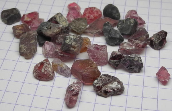 Spinel - 73.5ct - Hand Select Gem Rough - prettyrock.com