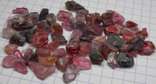 Spinel - 104.5ct - Hand Select Gem Rough - prettyrock.com