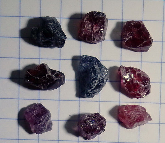 Spinel - 39.57ct - Hand Select Gem Rough - prettyrock.com