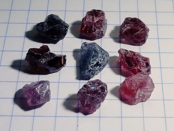 Spinel - 39.57ct - Hand Select Gem Rough - prettyrock.com