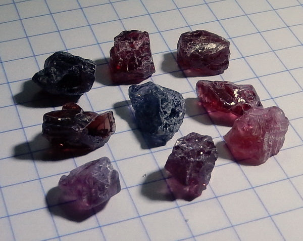 Spinel - 39.57ct - Hand Select Gem Rough - prettyrock.com