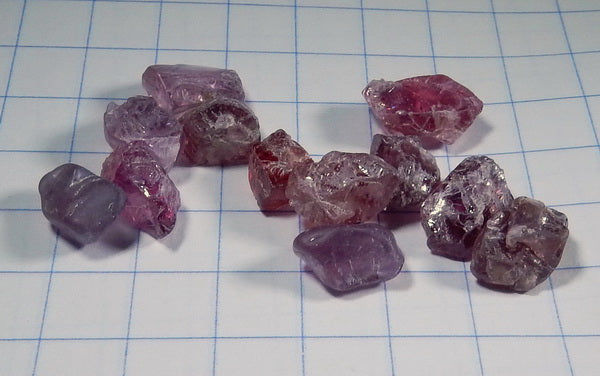 Purple Spinel - 22.69ct - Hand Select Gem Rough - prettyrock.com