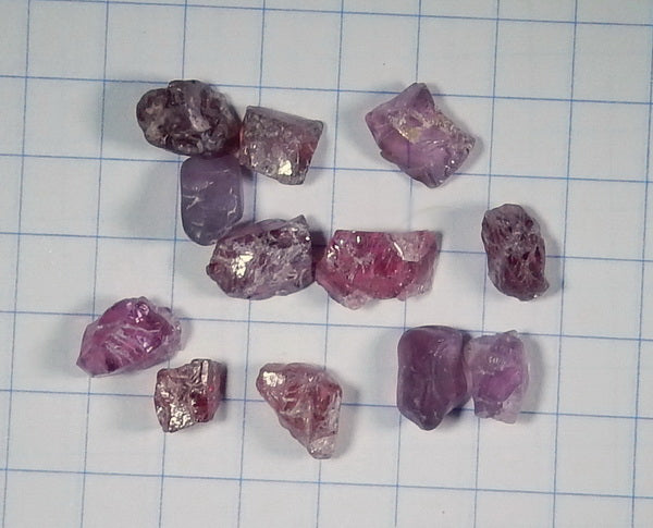 Purple Spinel - 22.69ct - Hand Select Gem Rough - prettyrock.com