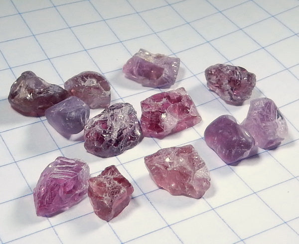 Purple Spinel - 22.69ct - Hand Select Gem Rough - prettyrock.com