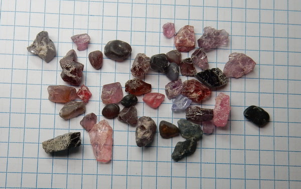 Spinel - 73.37ct - Hand Select Gem Rough - prettyrock.com
