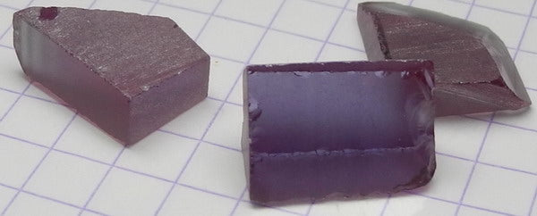Synthetic Alexandrite - 26ct - Hand Select Gem Rough - prettyrock.com