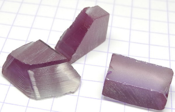 Synthetic Alexandrite - 26ct - Hand Select Gem Rough - prettyrock.com