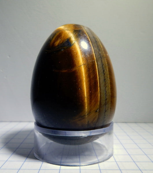 Tigers Eye Quartz - 408ct - Polished Egg - prettyrock.com
