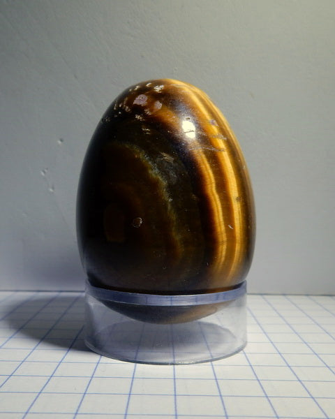 Tigers Eye Quartz - 425ct - Polished Egg - prettyrock.com