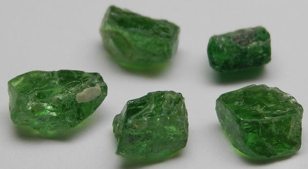 Tsavorite Garnet - 5.5ct - Hand Select Gem Rough - prettyrock.com
