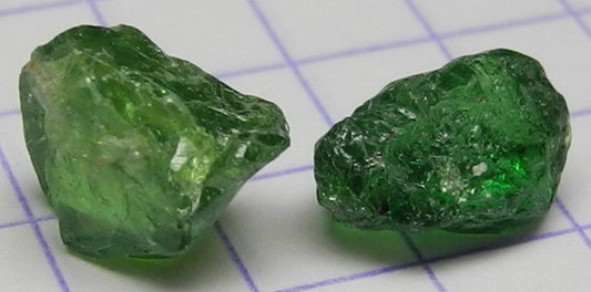 Tsavorite Garnet - 3.71ct - Hand Select Gem Rough - prettyrock.com