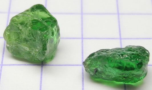 Tsavorite Garnet - 3.71ct - Hand Select Gem Rough - prettyrock.com