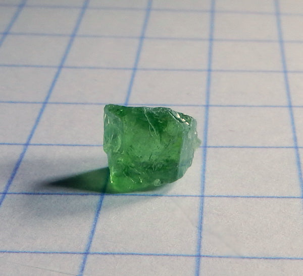 Tsavorite Garnet - 1.47ct - Hand Select Gem Rough - prettyrock.com