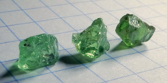 Tsavorite Garnet - 5.44ct - Hand Select Gem Rough - prettyrock.com