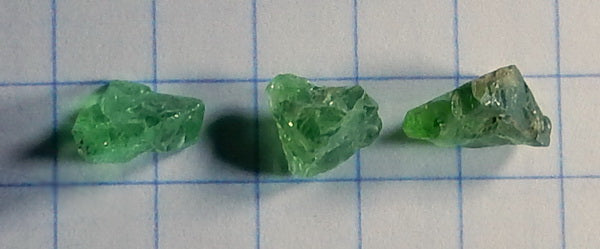 Tsavorite Garnet - 5.43ct - Hand Select Gem Rough - prettyrock.com