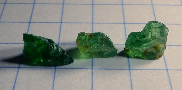 Tsavorite Garnet - 3.79ct - Hand Select Gem Rough - prettyrock.com