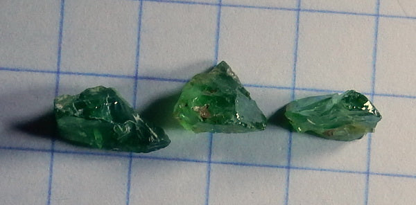 Tsavorite Garnet - 3.79ct - Hand Select Gem Rough - prettyrock.com
