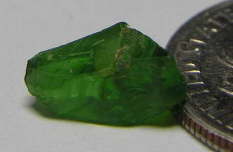 Tsavorite Garnet - 1.69ct - Hand Select Gem Rough - prettyrock.com