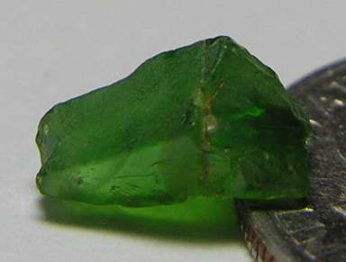 Tsavorite Garnet - 1.69ct - Hand Select Gem Rough - prettyrock.com