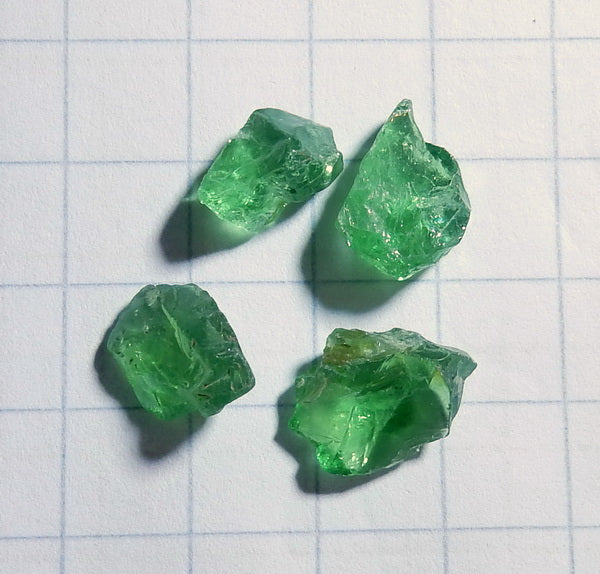 Tsavorite Garnet - 6.45ct - Hand Select Gem Rough - prettyrock.com