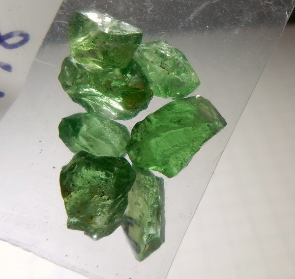 Tsavorite Garnet - 8.79ct - Hand Select Gem Rough - prettyrock.com
