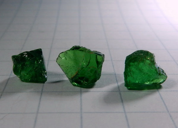 Tsavorite Garnet - 4.95ct - Hand Select Gem Rough - prettyrock.com