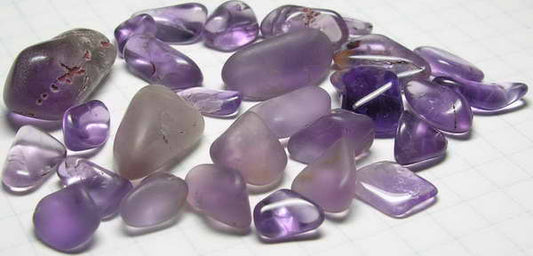 Tumble Amethyst Quartz - 153.6ct - Hand Select Gem Rough - prettyrock.com