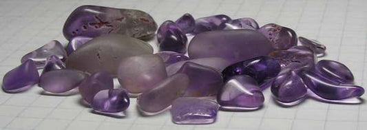 Tumble Amethyst Quartz - 153.6ct - Hand Select Gem Rough - prettyrock.com