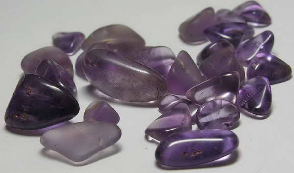 Tumble Amethyst Quartz - 130.4ct - Hand Select Gem Rough - prettyrock.com