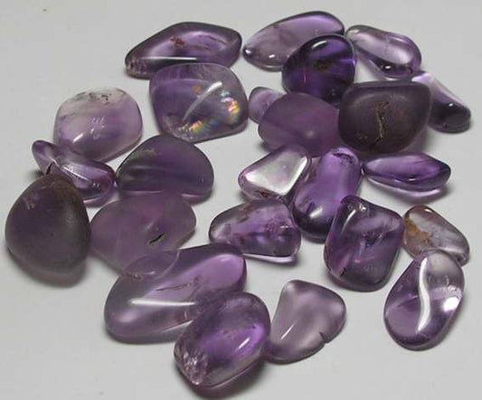 Tumble Amethyst Quartz - 114.55ct - Hand Select Gem Rough - prettyrock.com