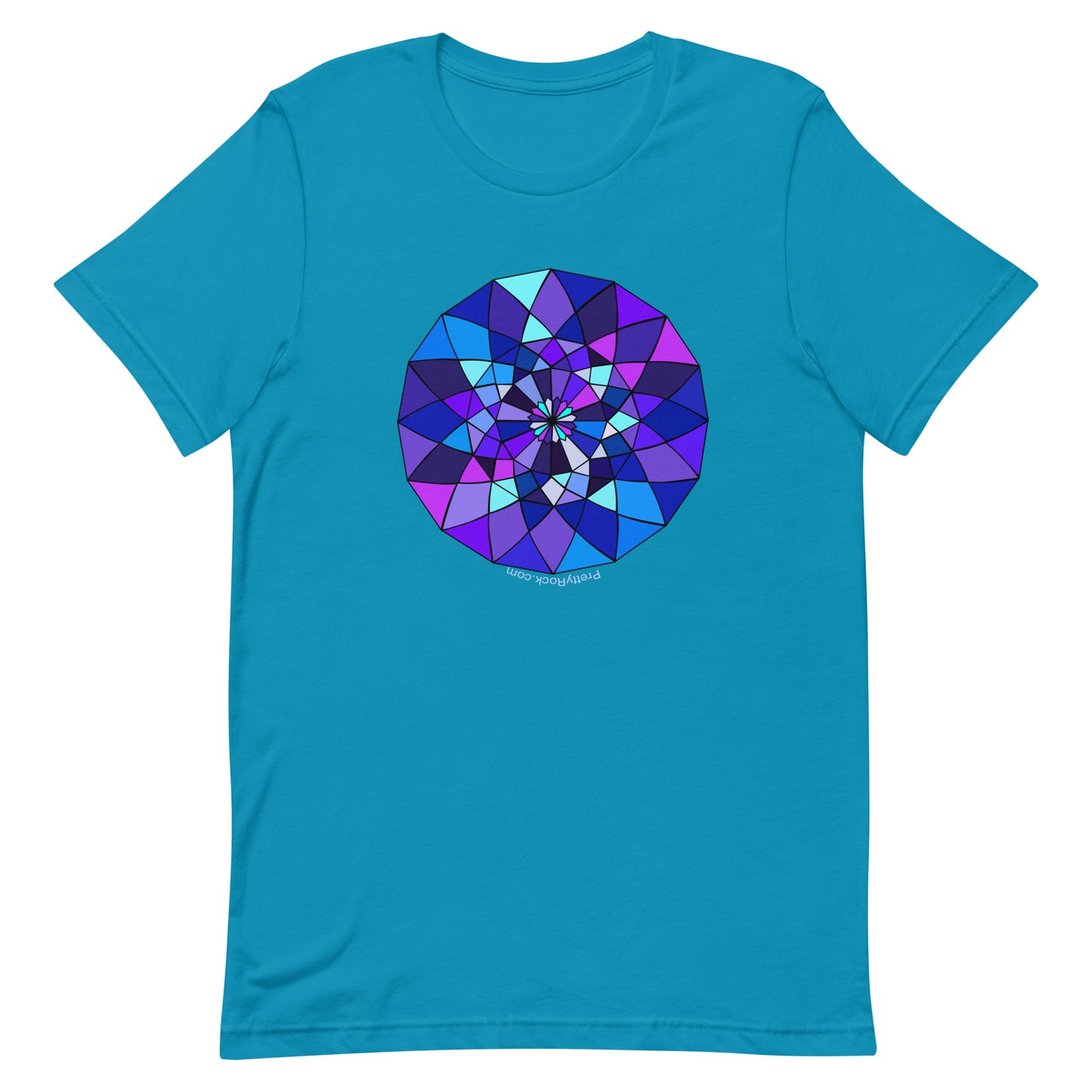 Portuguese Cut Faceting Lapidary Gem Stone Short-sleeve unisex t-shirt - prettyrock.com