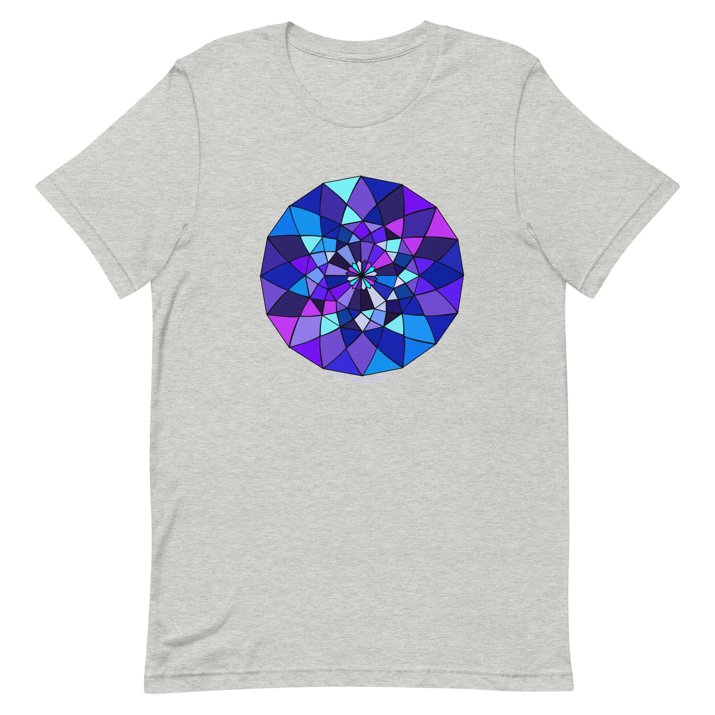 Portuguese Cut Faceting Lapidary Gem Stone Short-sleeve unisex t-shirt - prettyrock.com