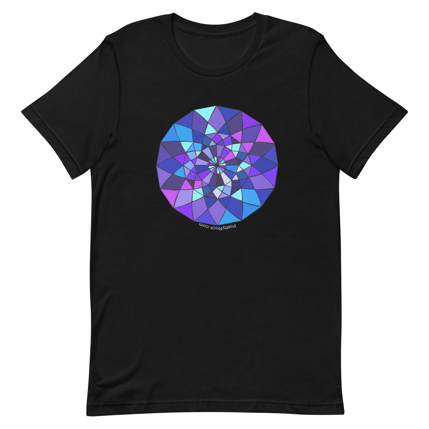 Portuguese Cut Faceting Lapidary Gem Stone Short-sleeve unisex t-shirt - prettyrock.com