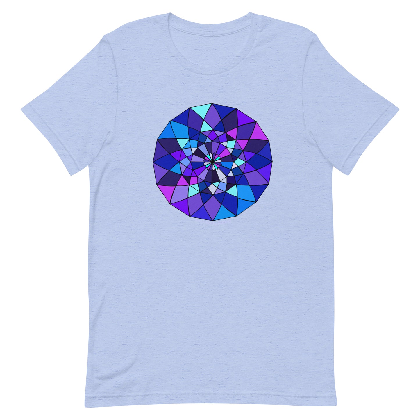 Portuguese Cut Faceting Lapidary Gem Stone Short-sleeve unisex t-shirt - prettyrock.com