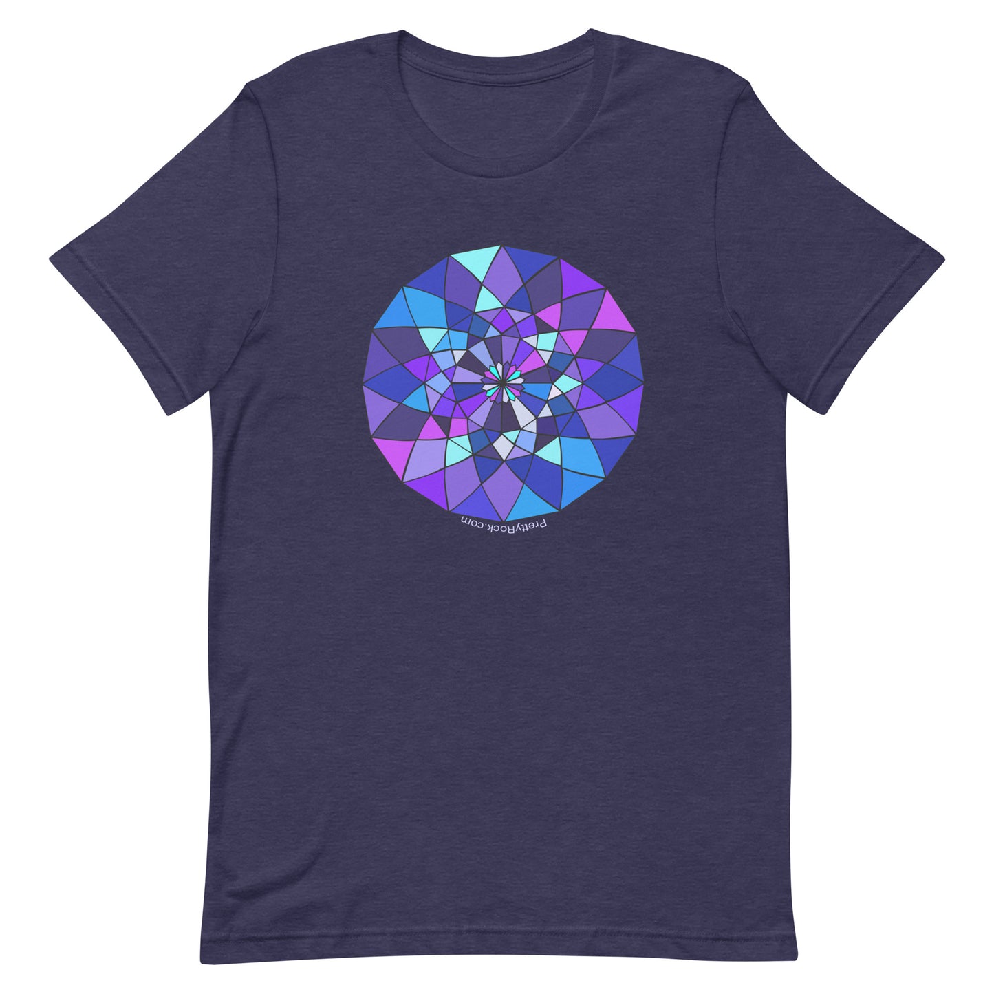 Portuguese Cut Faceting Lapidary Gem Stone Short-sleeve unisex t-shirt - prettyrock.com