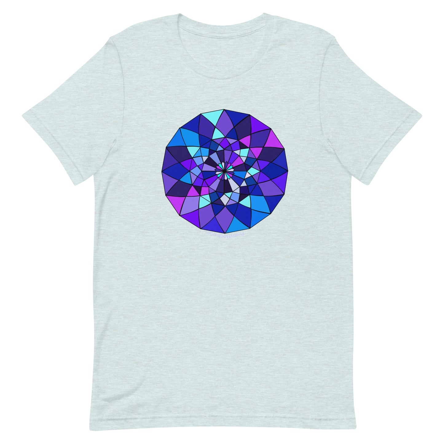 Portuguese Cut Faceting Lapidary Gem Stone Short-sleeve unisex t-shirt - prettyrock.com