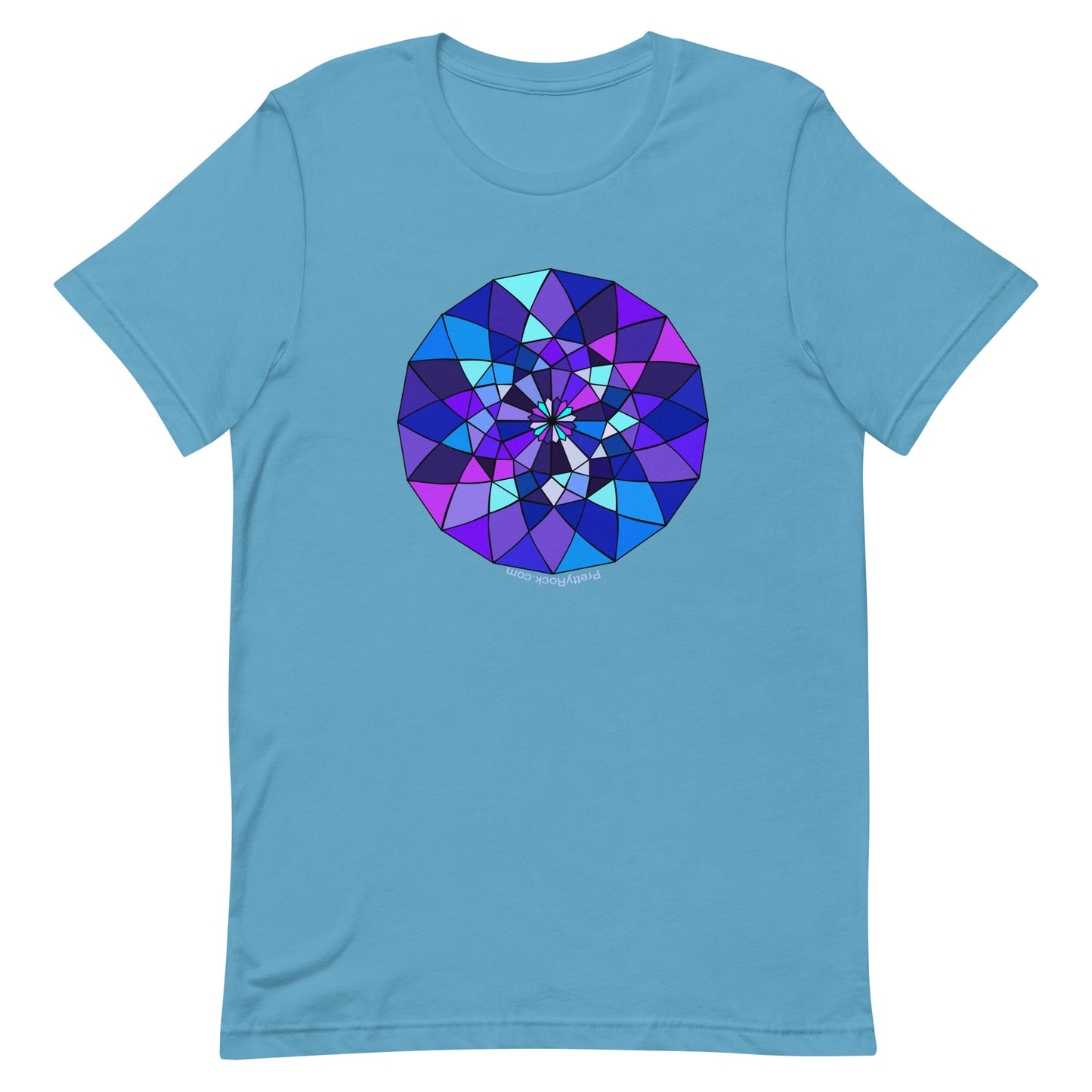 Portuguese Cut Faceting Lapidary Gem Stone Short-sleeve unisex t-shirt - prettyrock.com