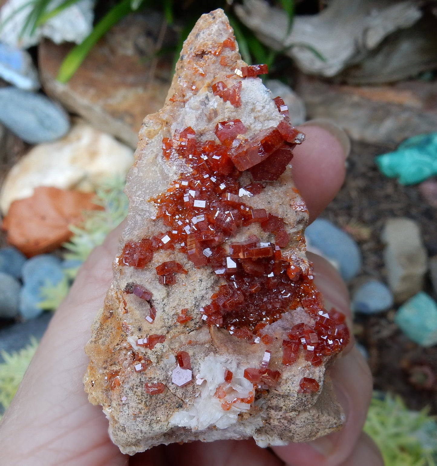 Vanadanite - 230.5ct  Mineral Specimen - prettyrock.com