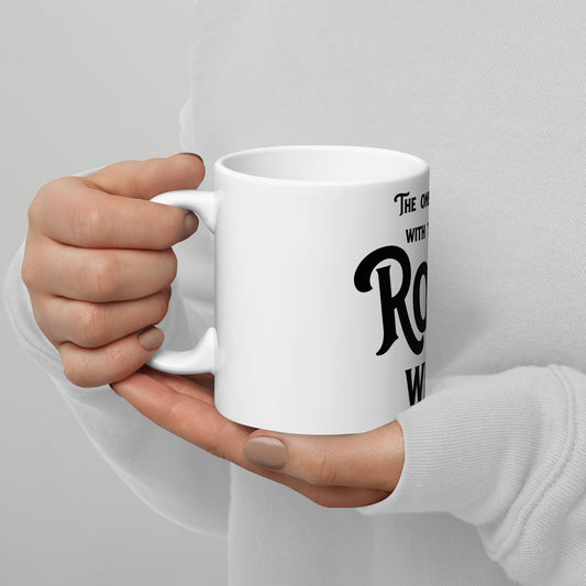 The one with the most Rocks wins White glossy mug - prettyrock.com