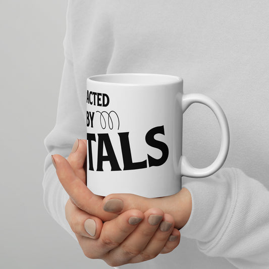 Easily distracted by crystals White glossy mug - prettyrock.com