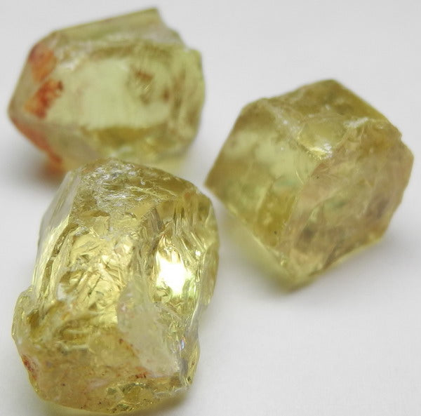 40.98ct Yellow Apatite - Hand Select Gem Rough - prettyrock.com