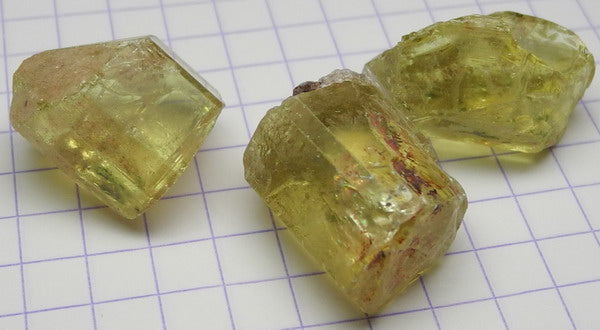 70.4ct Yellow Apatite - Hand Select Gem Rough - prettyrock.com