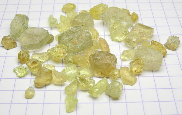 58.8ct Yellow Apatite - Hand Select Gem Rough - prettyrock.com