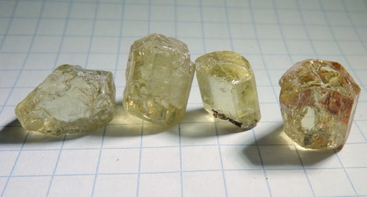 64.84ct Yellow Apatite - Hand Select Gem Rough - prettyrock.com