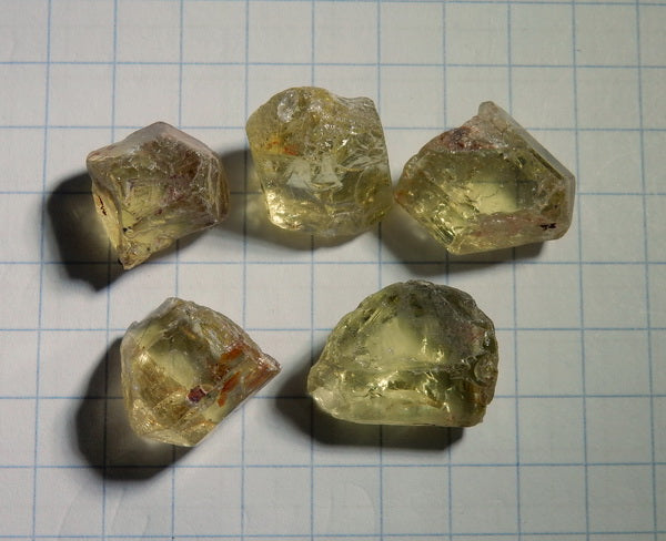 78.13ct Yellow Apatite - Hand Select Gem Rough - prettyrock.com