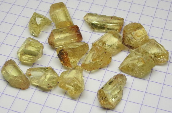 66.2ct Yellow Apatite - Hand Select Gem Rough - prettyrock.com